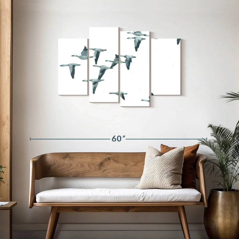 Brampt South Birds, 27" H x 43" W