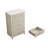 Fluted 5 Drawer Dresser, 45 Inch Tall Modern Chest Of Drawers, Bedroom Dresser With Metal Handle, Wooden Drawer Organizer For Bedroom, Living Room, Hallway, Entryway-1580319801