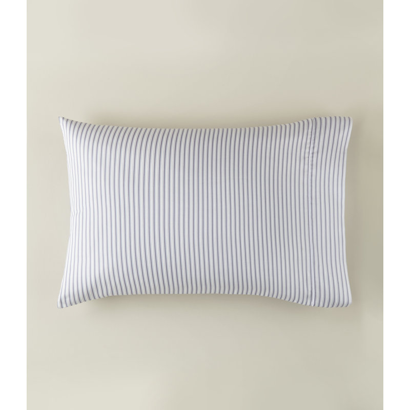 Windsor Stripe Classic Printed Sheet Set, King Pillowcase, Stripe Wedgewood