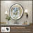 Lawnmount Round Vanity Mirror LED Lighted Metal Wall Mirror Dimmable Bathroom Mirror-694789114-694789110