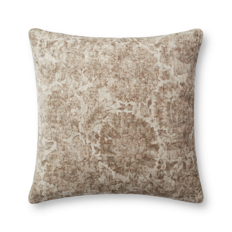 Coussin Hayg, Naturel, Pas de bourre, H 22 po x l 22 po x P 1 po