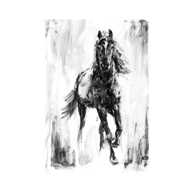 Rustic Stallion I by Ethan Harper - Wrapped Canvas Painting