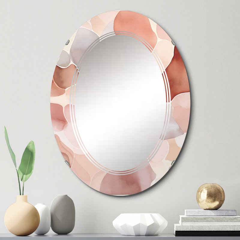 Zurn - Miroir mural moderne ovale, 30 po x 20 po