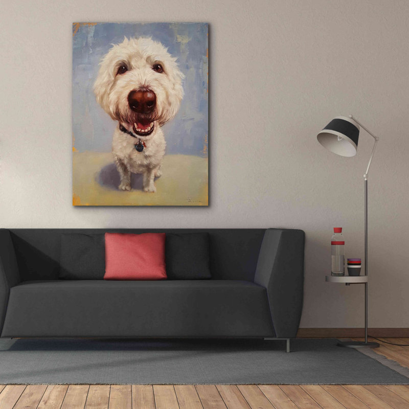 «Molly» par Lucia Heffernan, art mural sur toile, H 54 po x l 40 po x P 1,5 po