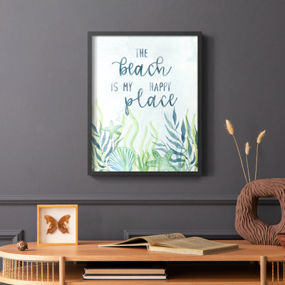 Coastal Type I Framed Print - Solid Wood