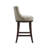 Lucia Modern Chenille Upholstered Bar Stool with Beech Wood Frame in Taupe-113050971-113050972-128620582