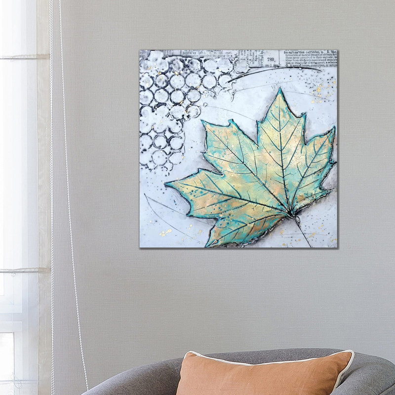 Channeling Fall II by Britt Hallowell - Wrapped Canvas Gallery-Wrapped Canvas Giclée, 66.04 cm H x 66.04 cm W x 3.175 cm D