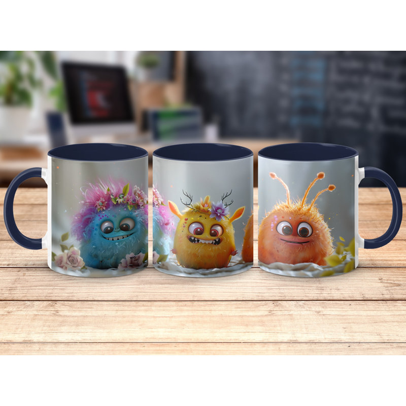 Ceramic Coffee Mug, Navy