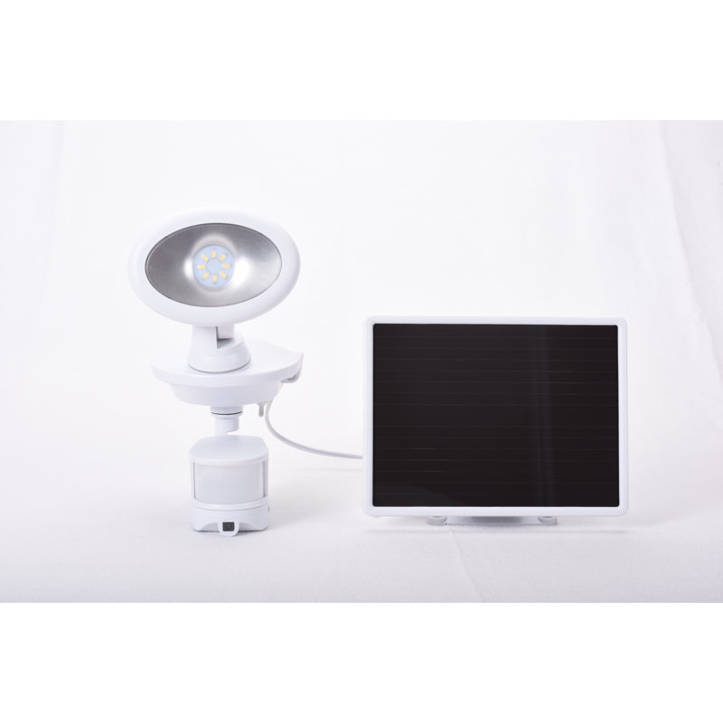 1 - Head LED Solar Powered Outdoor Security Spotlight with Motion Sensor