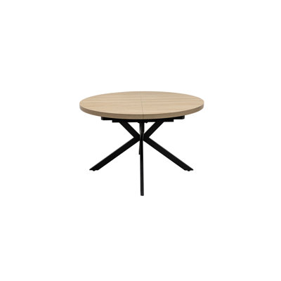 Birt Extendable Metal Base Dining Table