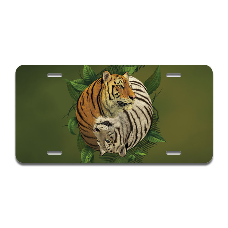 Cadre en tigre Tiger Yin Yang