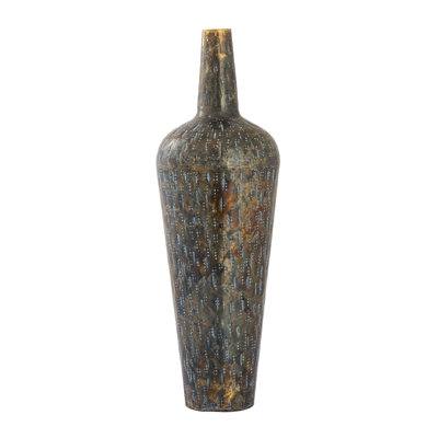 Myrie Vase - Large Patinated Brass