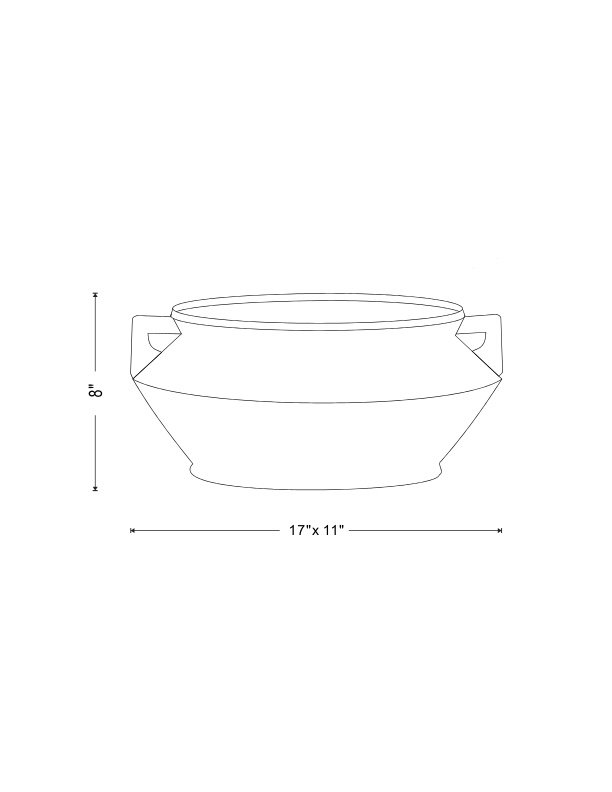 Santorini Ceramic Planter