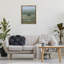 «Rider's Shadow Silhouette», art mural encadré sur toile flottante, design par Grace Popp-533998376-533998379