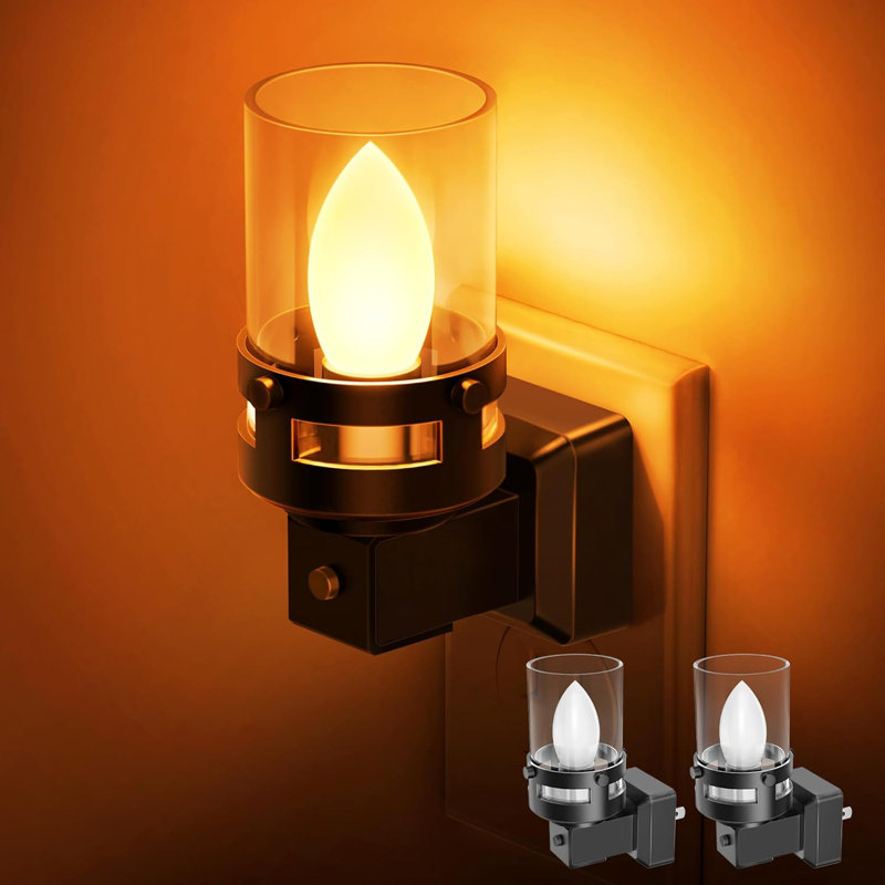 Candle Night Light Plug in
