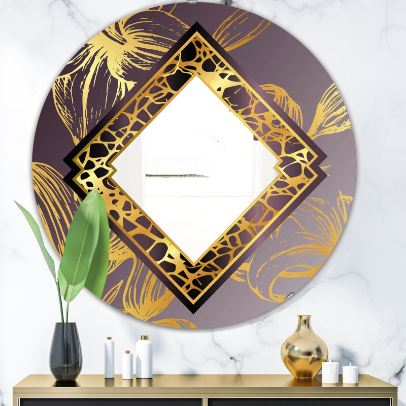 Miroir d'appoint Marbré Marvelous 2, H 31,5 po x l po