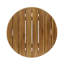 Outdoor 16" Acacia Wood Side Table-2008792024