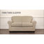 Finn 59" Rolled Arm Sofa Bed Loveseat with Reversible Cushions-1490400932-1491424498