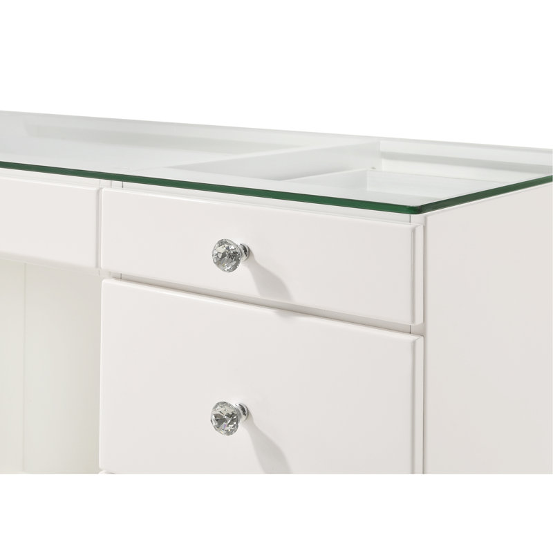 Coiffeuse 1 pièce, Blanc