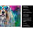 Bearded Collie Hippie Dawg Kitchen Towel