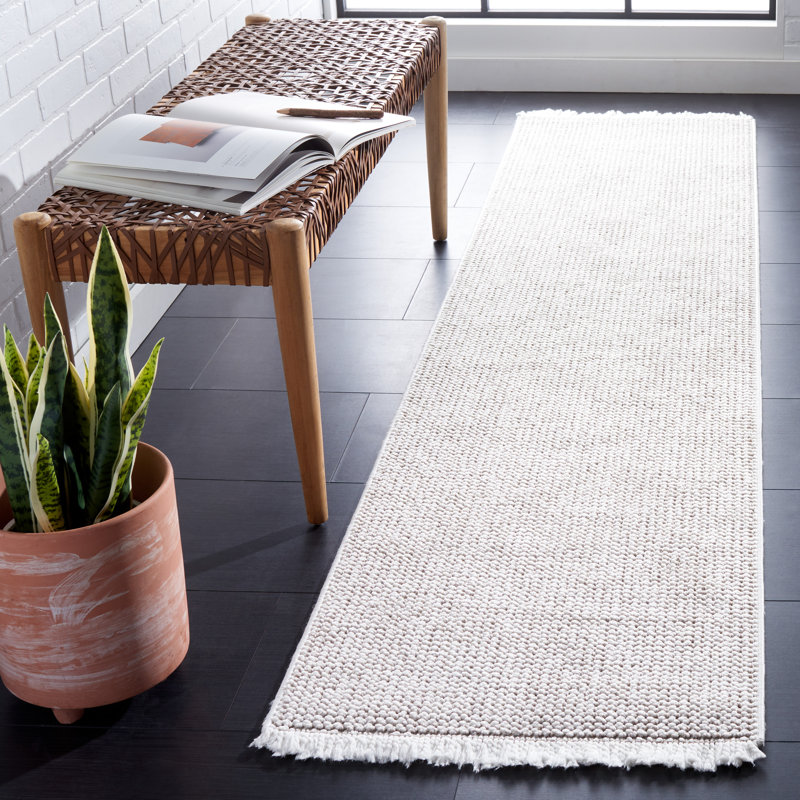 Tapis en jute tissé à la machine Croland, Tapis de couloir 2 pi x 8 pi
