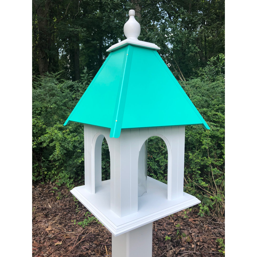 Kremer Pole Tube Bird Feeder Arlmont & Co.