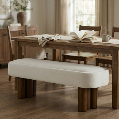 Banc de salle à manger rembourré Karsen