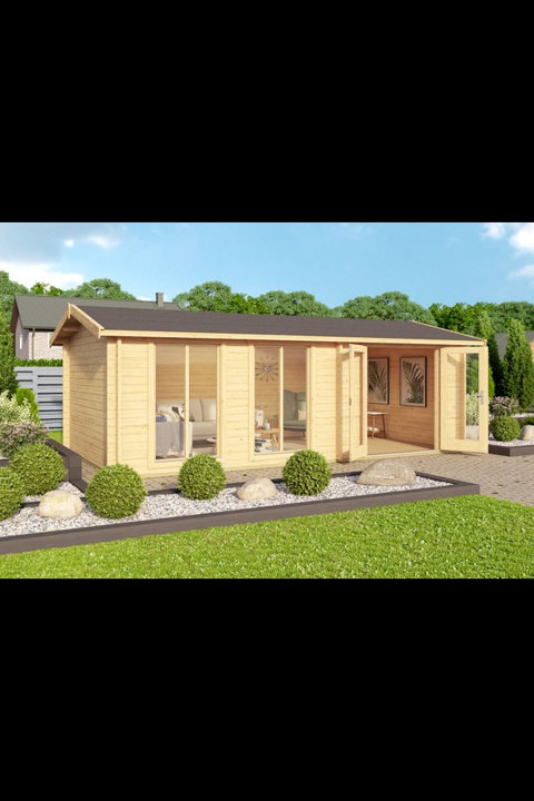 Shetland Log Cabin