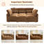 Canapé modulaire en chenille-1700176493