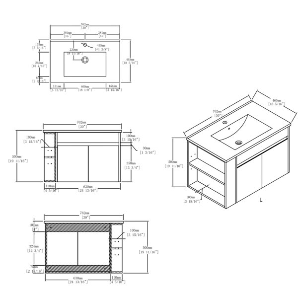 Dimensions du produit