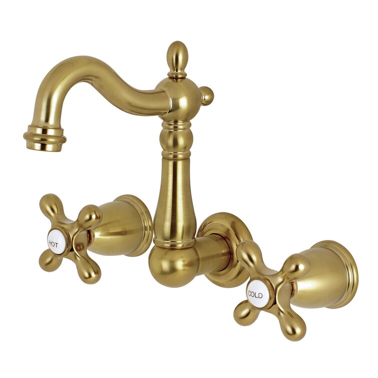 Kingston Brass Heritage Widespread Bathroom Faucet - Luxury Bath