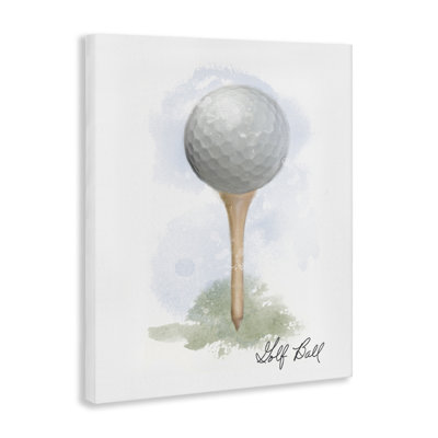 Golf pastel doux sur toile en T, par Matthew Piotrowicz