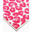 Tapis carré à imprimé animal rouge / beige-696248973