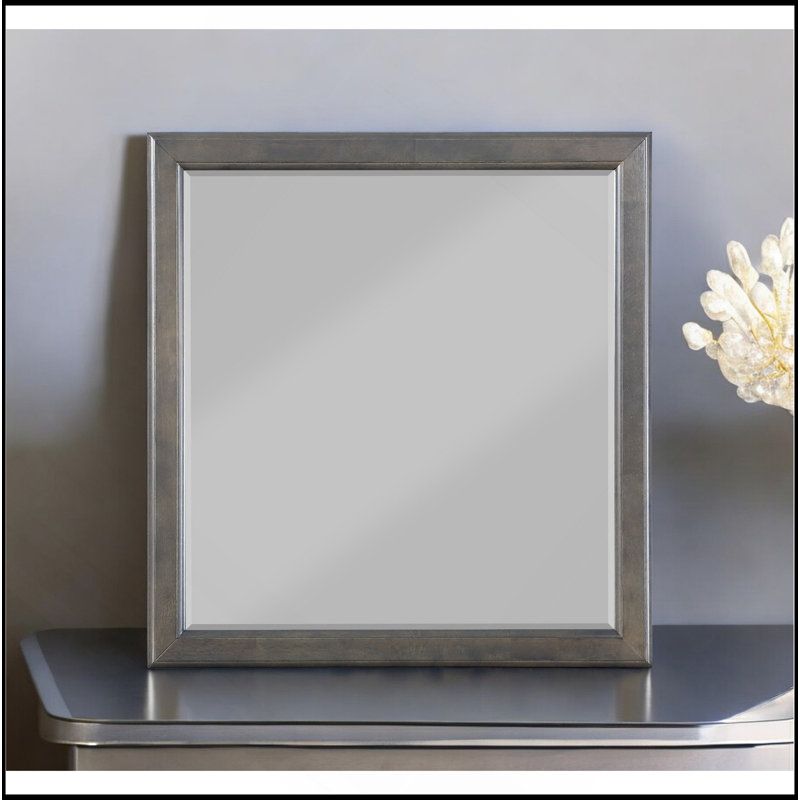 Louis Philippe Mirror, Dark Gray
