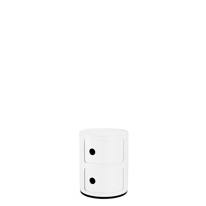 Componibili End Table, White