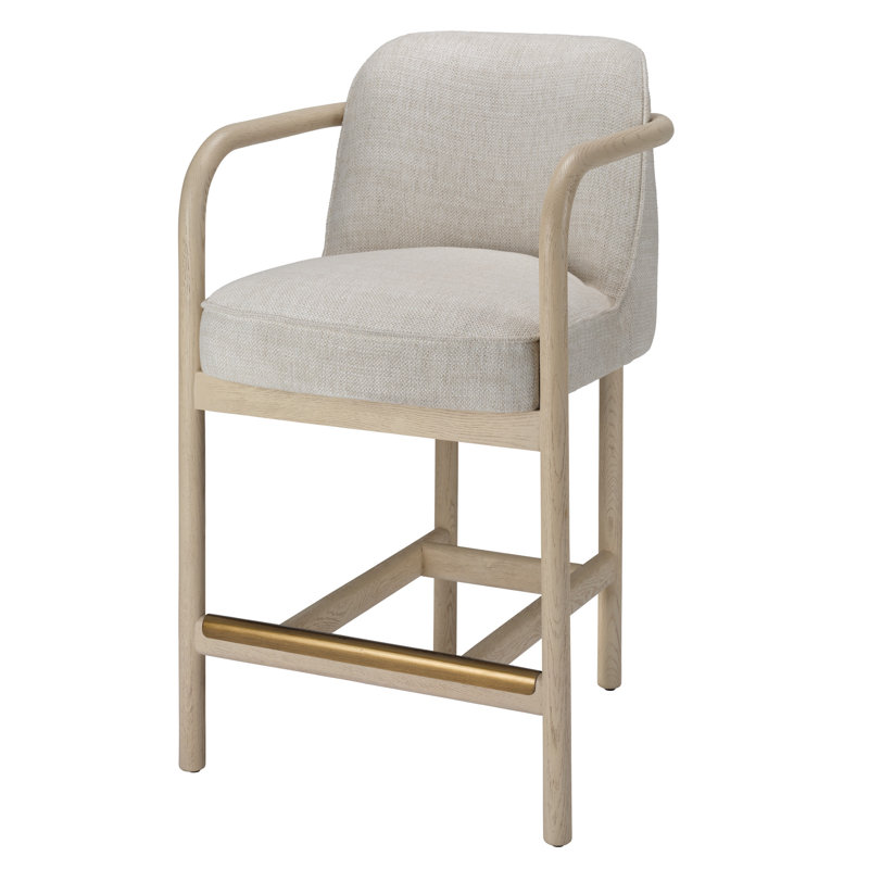 Tabouret de bar Tether, chêne clair, Chêne pâle
