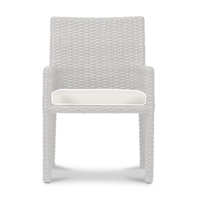 Coussin de chaise de salle à manger Arden / Briceno - toile henné