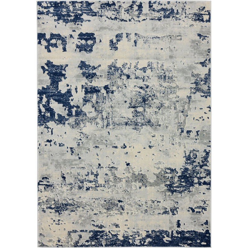 Abstract Indoor Rug, Rectangle 8' x 10'