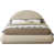 Beige Faux Shearling Teddy Fabric