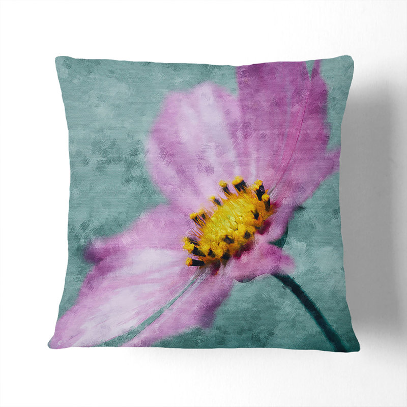 Square Throw Cushion, 55cm H x 55cm W x 20cm D, Black