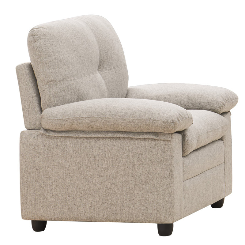 Fauteuil Altanay, Microfibre beige