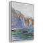 Falaises et voiliers à Pourville, 1882, encadrée sur toile, 3 pièces-1369399146-1369399157