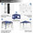  10' x 10' Pop up Canopy, UV and Rain Resistant Canopy -98904075