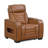 Cyrus Power Recliner w Headrest, Heat Massage, USB Ports, LED, Brown Leather-135407073