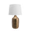 Lampe de table en laiton antique 24 po Ascencio
