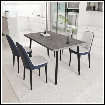 Versatile Expandable Dining Set With Comfy Chairs For Various Occasions