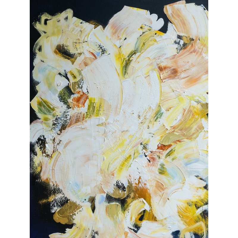 366 Summer In Tuscany Print by Anne B. Schwartz, 32" H x 24" W, Black Framed Canvas