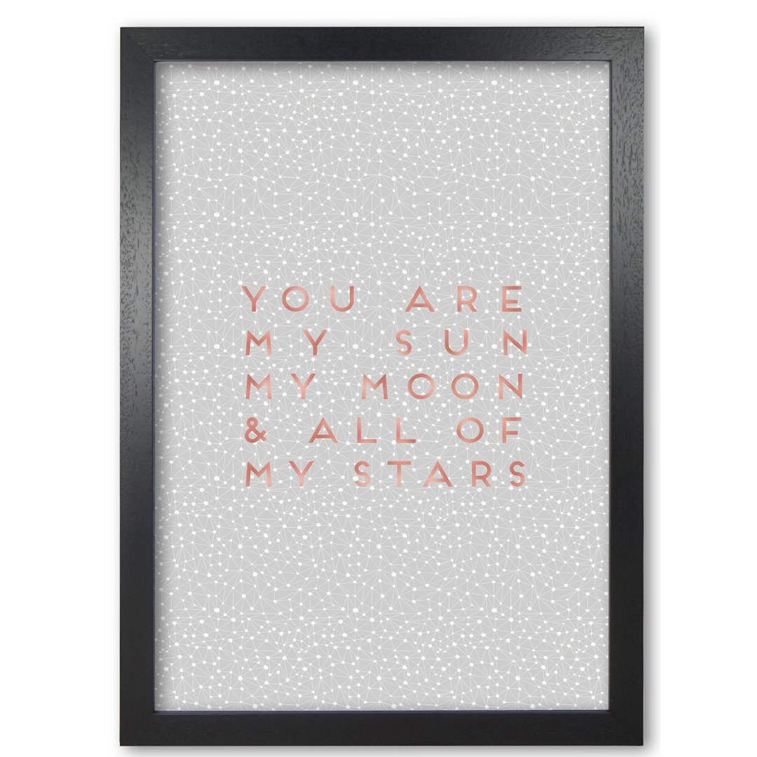 Sun, Moon And Stars Love - Print
