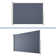 Edrosie Inc 117.6'' W D Polyester Cover Retractable Freestanding Awning