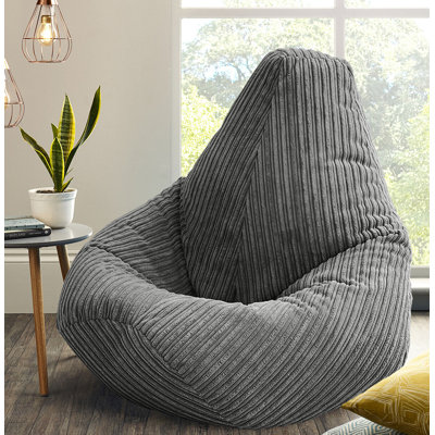 Corduroy Refillable Classic Bean Bag